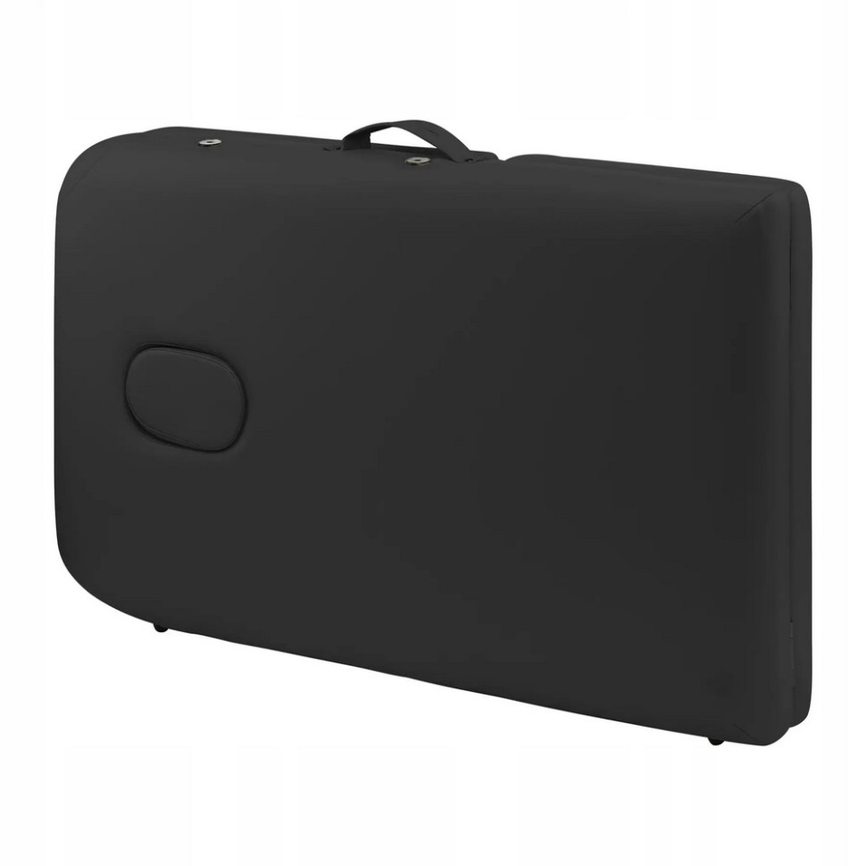 Масажний стіл складаний Massage Table Alu W60 4FIZJO TABLEW60BLACK, Black