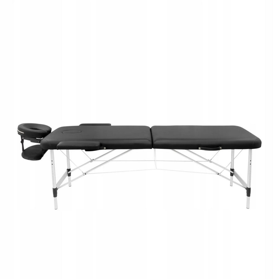 Масажний стіл складаний Massage Table Alu W60 4FIZJO TABLEW60BLACK, Black