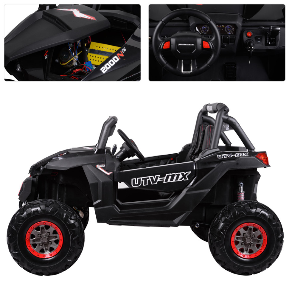 Детский электромобиль Джип Bambi M 3602EBLR-2 до 50 кг 