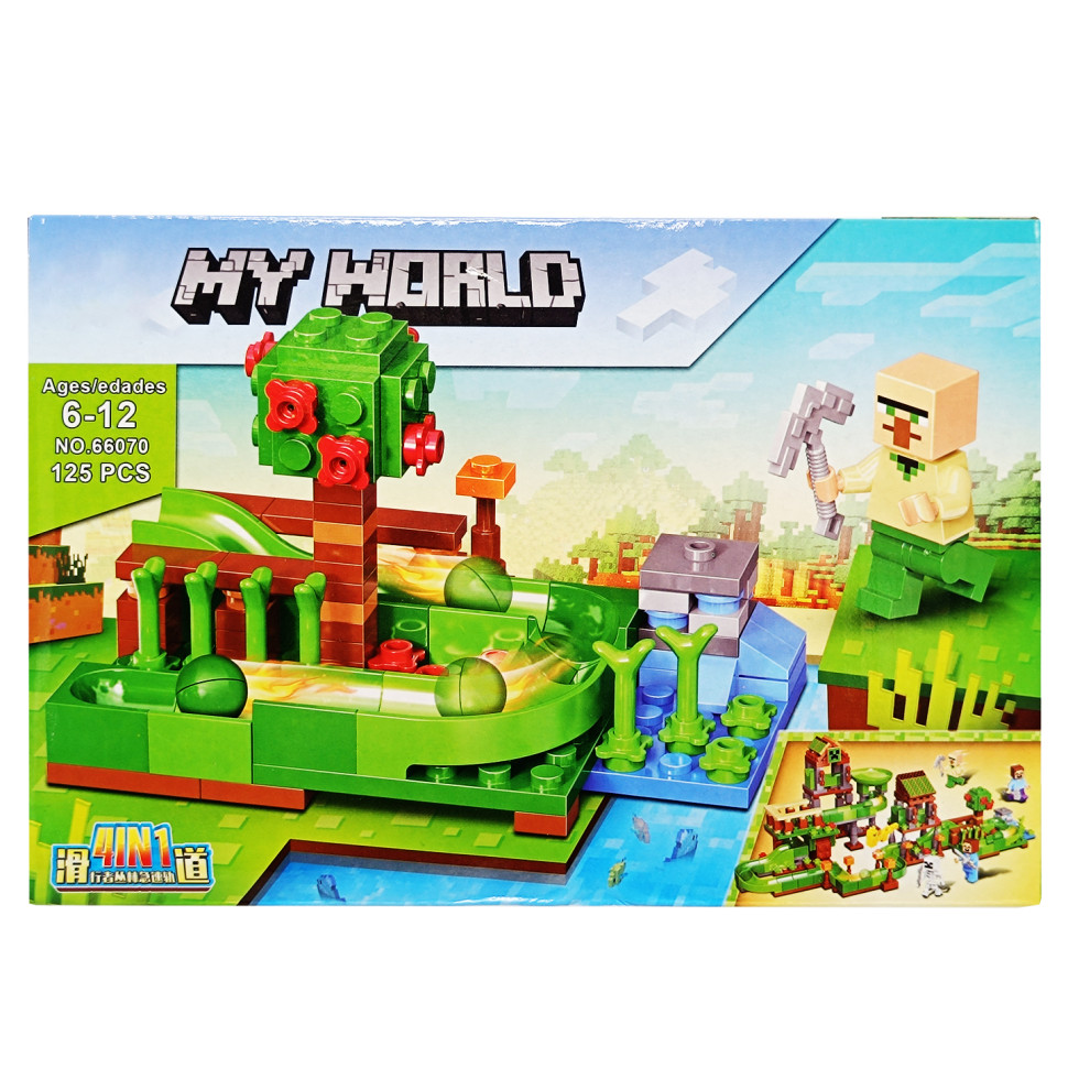 Конструктор MY WORLD Bambi 66070-3 (SH0042), 125 деталей