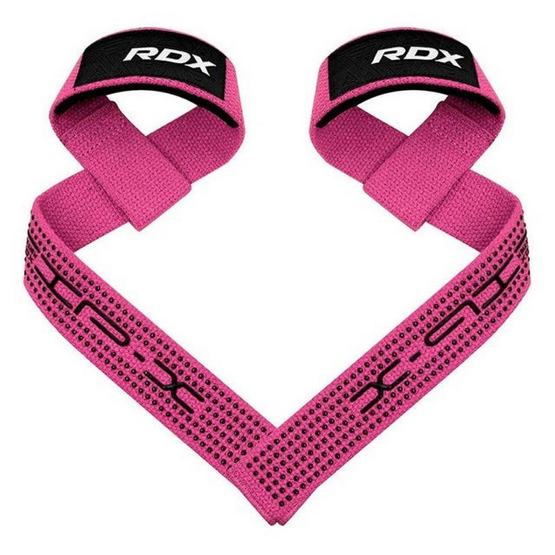 Лямки для тяги S4 Gym Cotton Gel Straps RDX Inc Limited WAC-S4P+