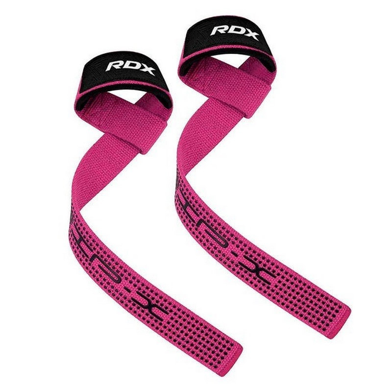 Лямки для тяги S4 Gym Cotton Gel Straps RDX Inc Limited WAC-S4P+