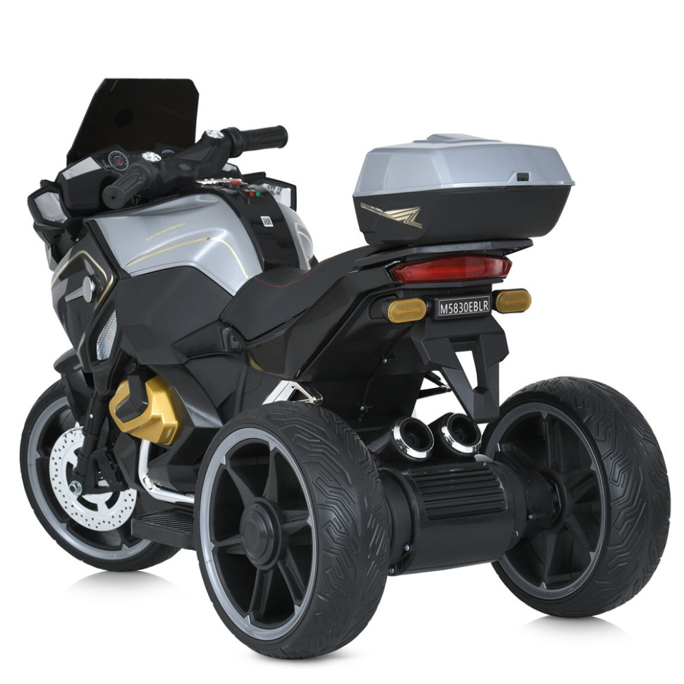 Дитячий електромобіль Мотоцикл Bambi Racer M 5830EBLR-2 до 30 кг