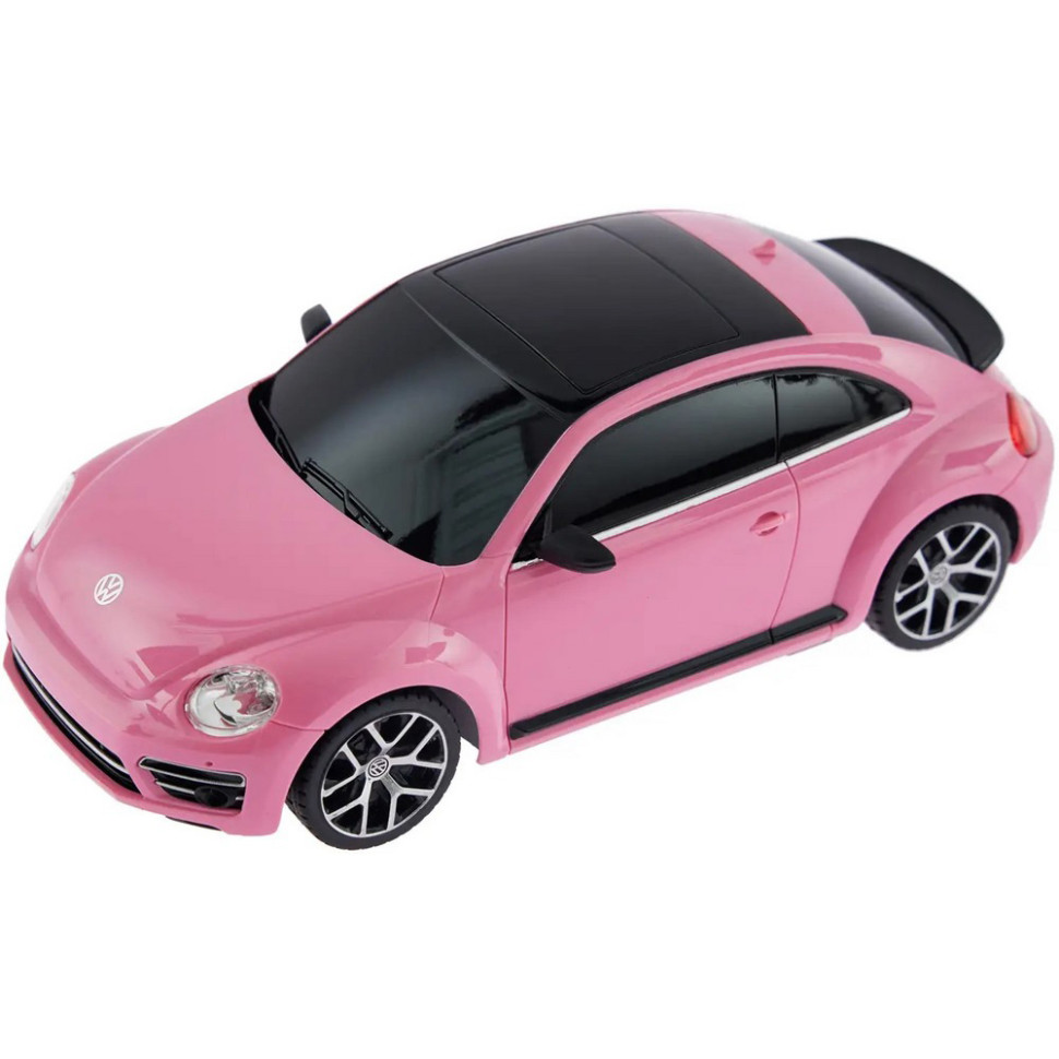 Машинка на радиоуправлении Volkswagen Beetle Rastar 76200 pink 1:24 
