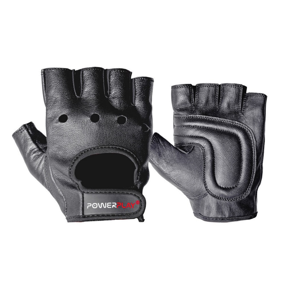 Перчатки для фитнеса PowerPlay PP_1572_M_Black, Черные, M