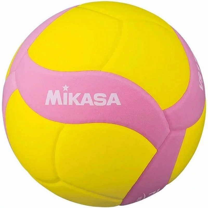 М'яч волейбольний VS160W Mikasa VS160W-P жовто-рожевий, розмір 4