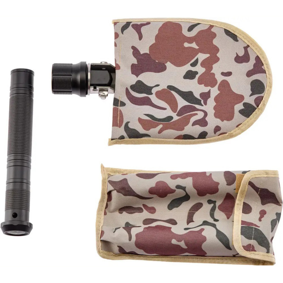 Лопата туристическая Wombat Heavy Skif Plus X3-XYx, пила, компас