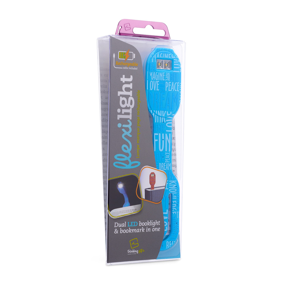 Закладка-фонарик СИНИЙ СТИЛЬ Flexilight FLRBW Rechargeable на аккумуляторе