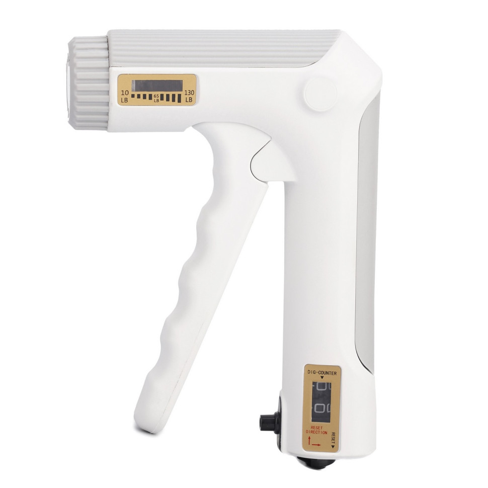 Эспандер кистевой с регулируемой нагрузкой и счетчиком Cornix XR-0279 White 5-60 кг