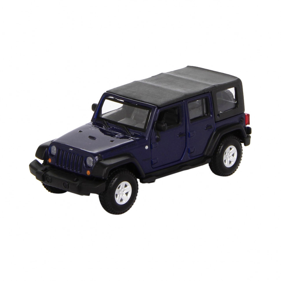 Автомодель - Jeep Wrangler Unlimited Rubicon (1:32) Bburago 18-43012