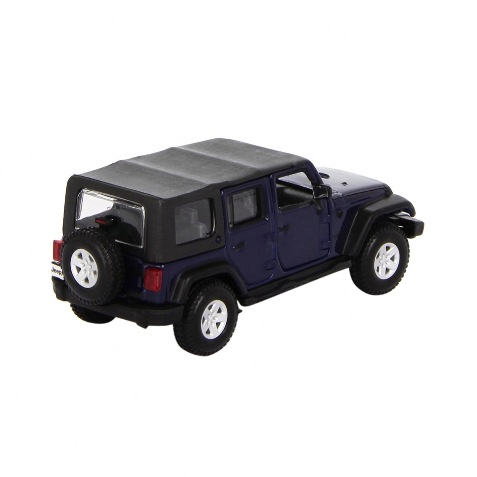 Автомодель - Jeep Wrangler Unlimited Rubicon (1:32) Bburago 18-43012