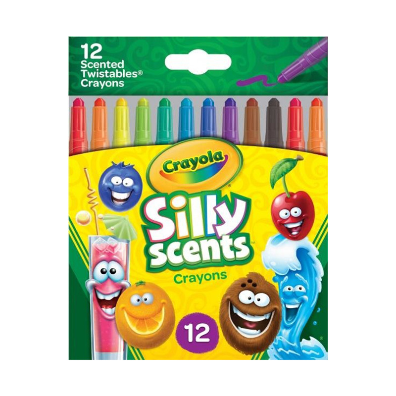 Набір воскової крейди Scents CRAYOLA 52-9712 ​​з ароматом, 12 шт