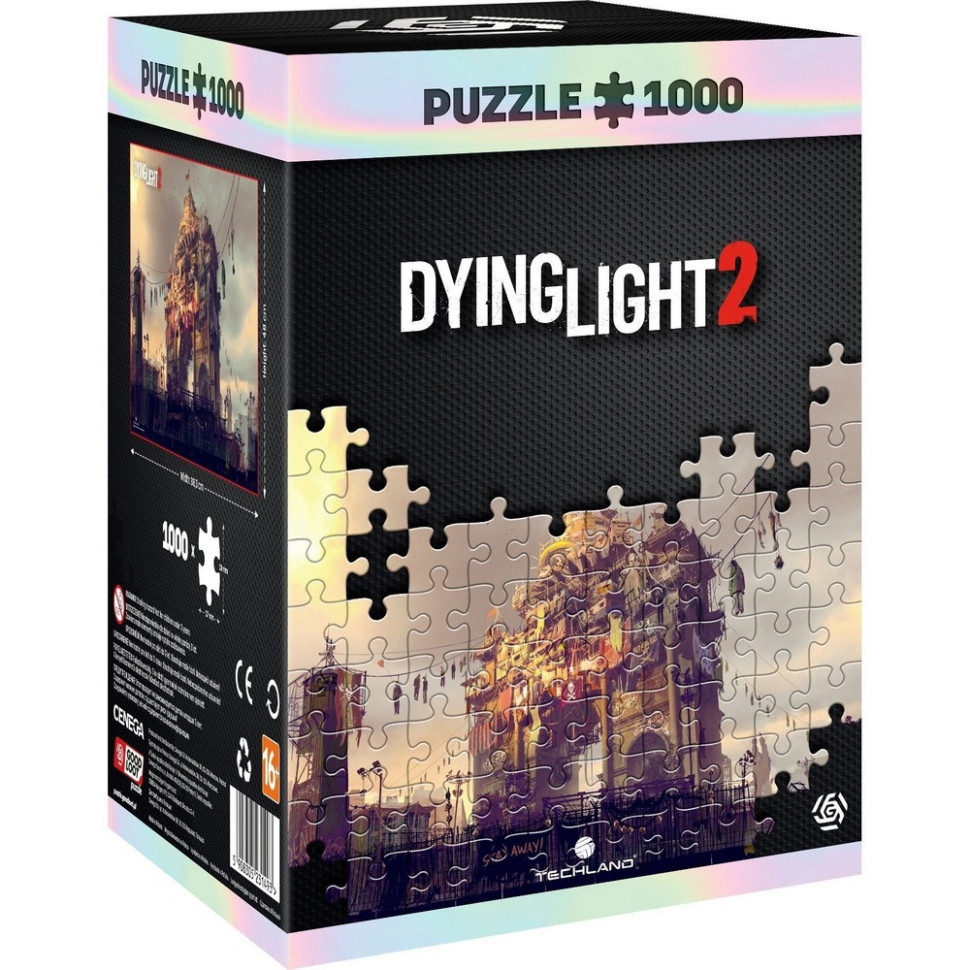 Пазл классический Dying light 2 Arch Puzzles GoodLoot 5908305231493, 1000 элементов