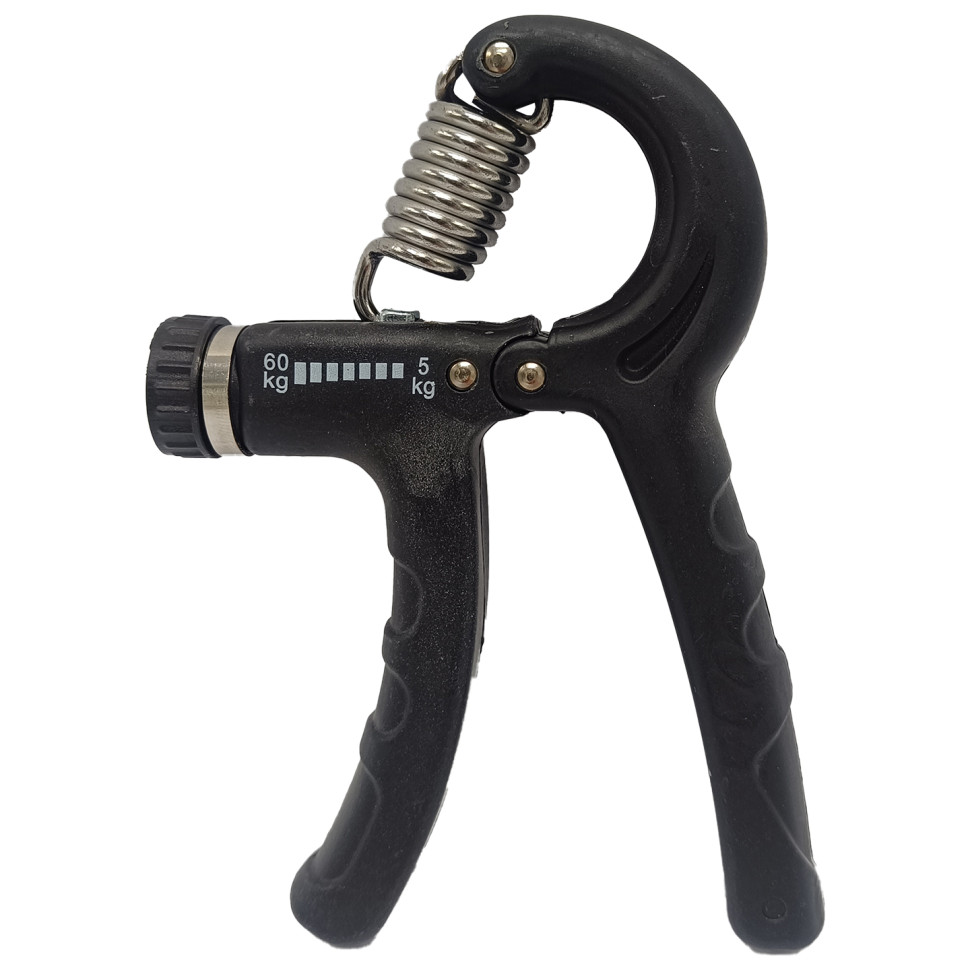 Эспандер кистевой пружинный с регулируемой нагрузкой Bambi MS 4122-5(Black) 5-60 кг