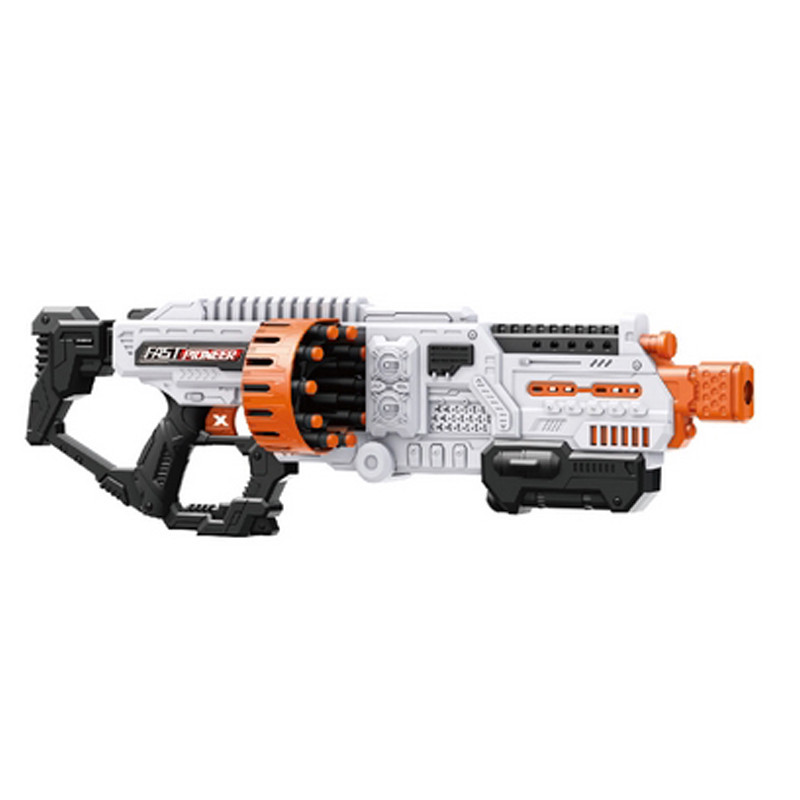 Іграшковий кулемет автоматичний Blaster BIG527 подвійний барабан на батарейках