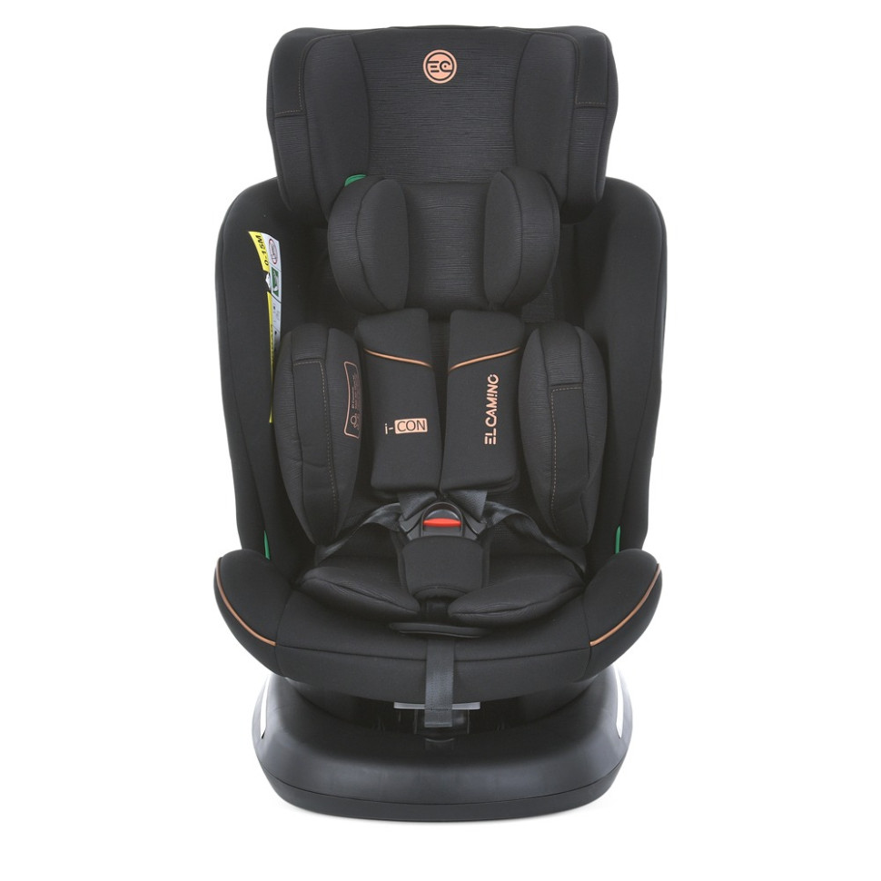 Автокрісло I-CON El Camino ME 1117 Black Striped, група 0+/1-2-3, isofix, поворот 360