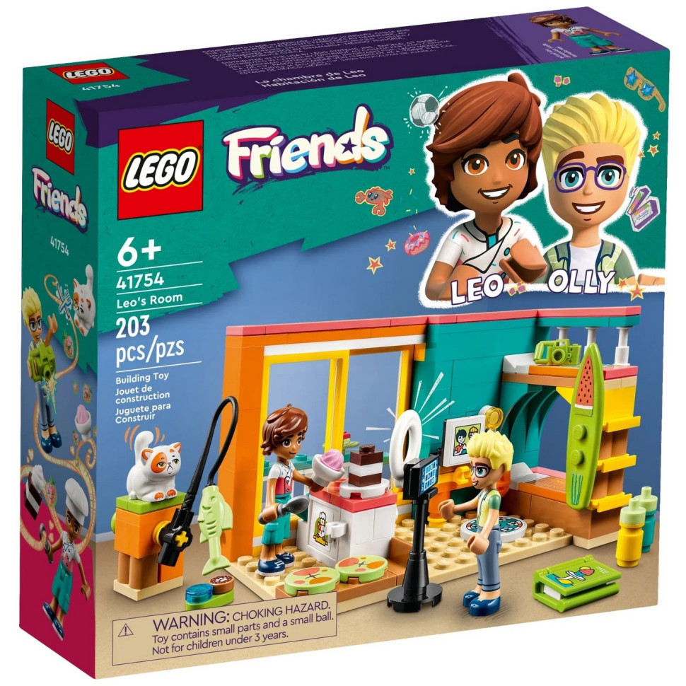 Конструктор LEGO Friends Комната Лео 41754