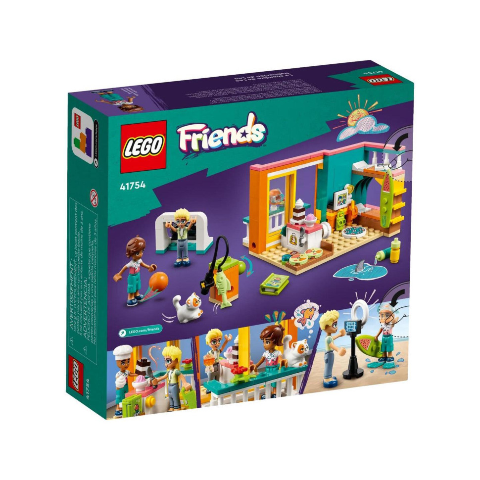 Конструктор LEGO Friends Комната Лео 41754