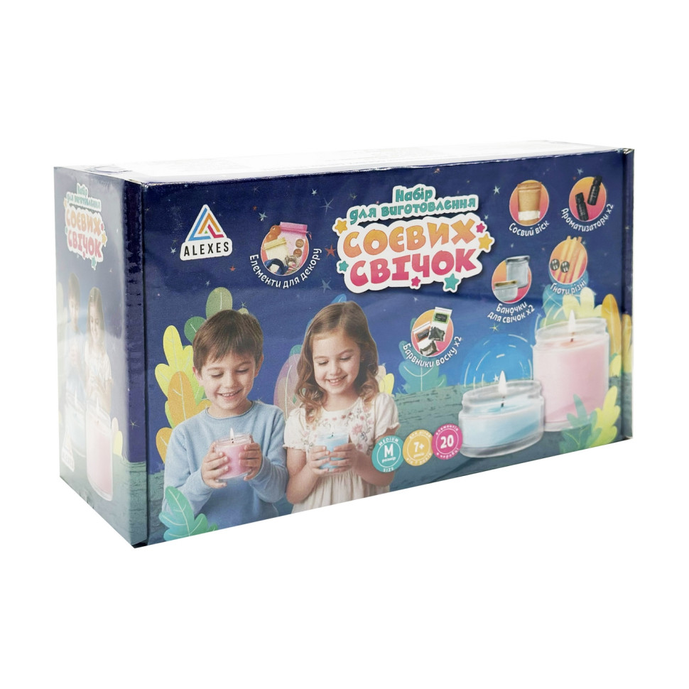 Набір для виготовлення соєвих свічок MEDIUM Alexes SSM-006