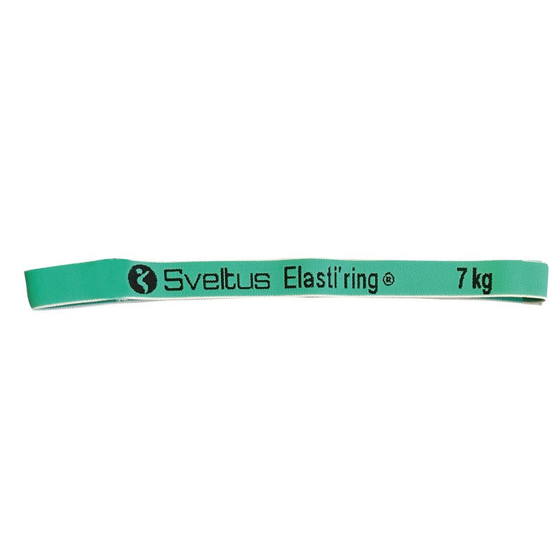 Гумка для фітнесу тканинна Elasti'ring Sveltus SLTS-0025 Зелена 7 кг 