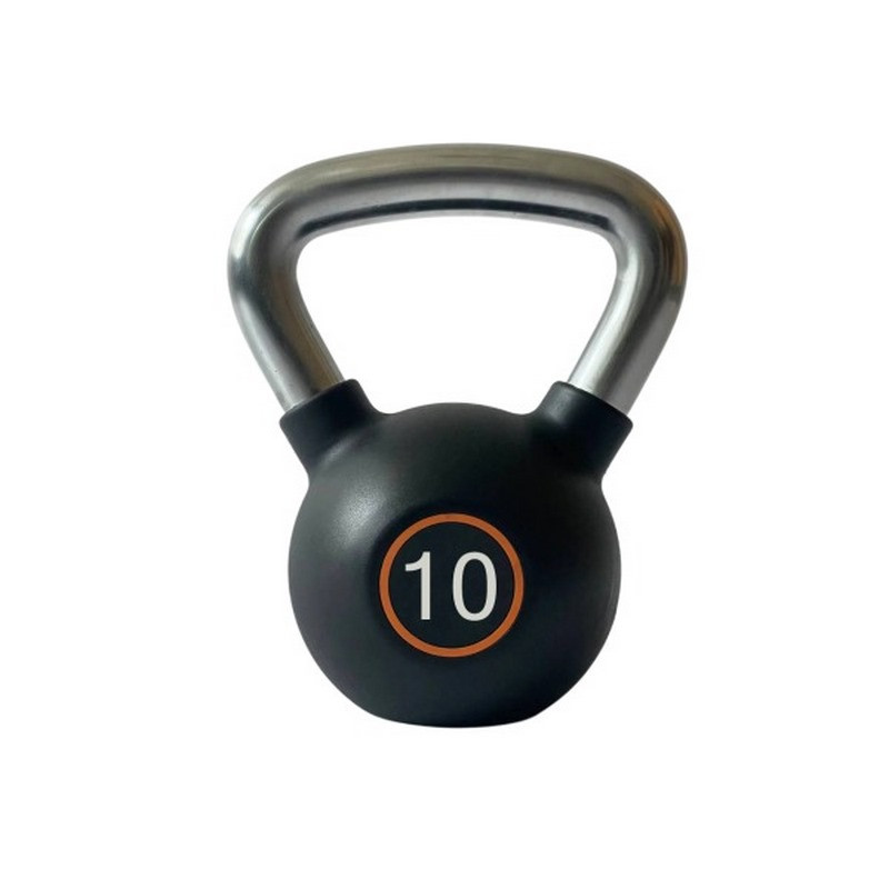 Гиря обгумована FF51F3 Generation Fitness 522884 чавунна 10 кг