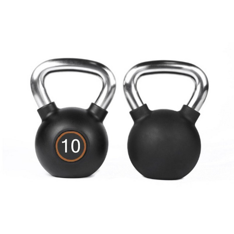 Гиря обгумована FF51F3 Generation Fitness 522884 чавунна 10 кг