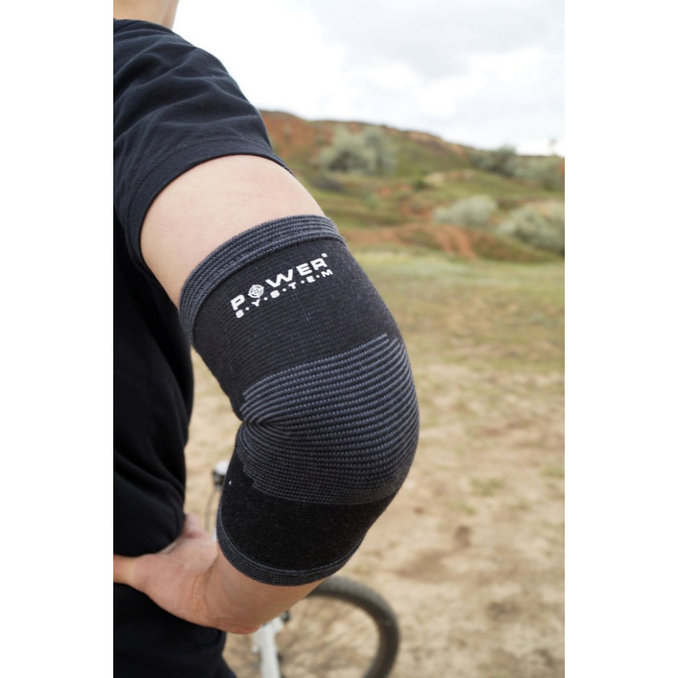 Налокотники Elbow Support Power System PS-6001_M_Black, (2шт.), M
