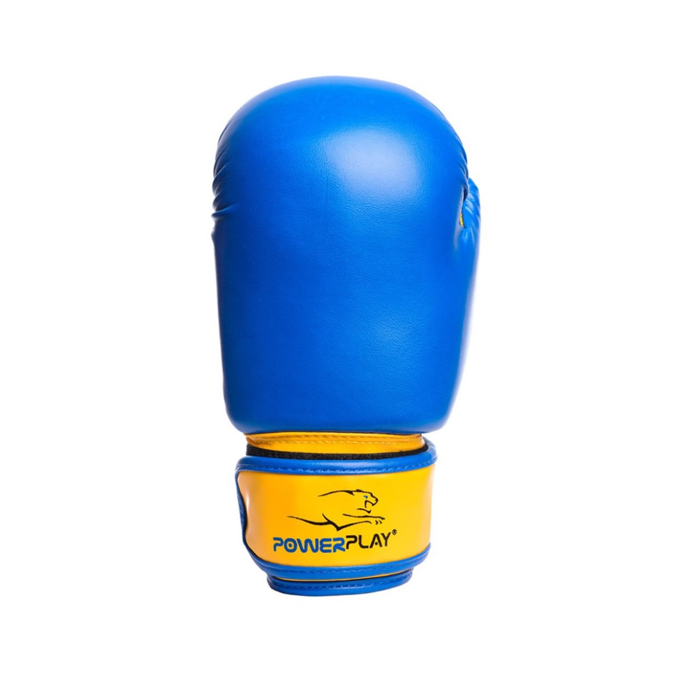Боксерские перчатки JR Classic PowerPlay PP_3004JR_8oz_Blue/Yellow, Сине-желтые, 8 унций