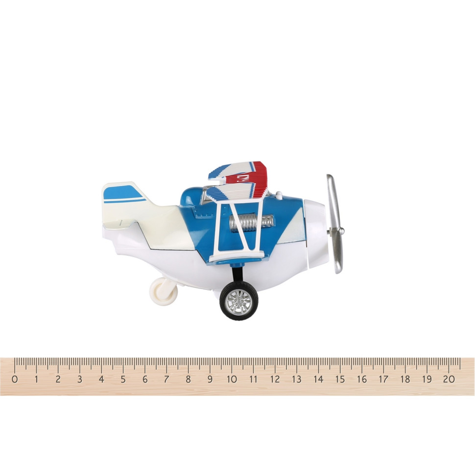 Самолет металический инерционный Same Toy Aircraft синий SY8013AUt-2
