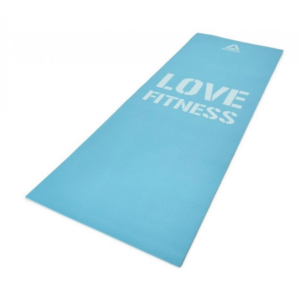 Коврик для фитнеса Fitness Mat Reebok RAMT-11024BLL, голубой 173 х 61 х 0,4 см