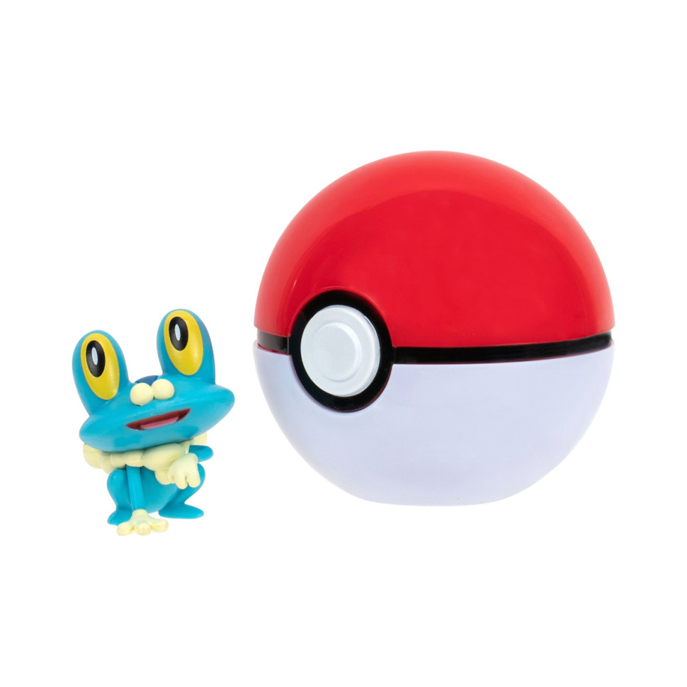Игровой набор Фроки в покеболе Pokemon W14 PKW3133 игровая фигурка, покебол