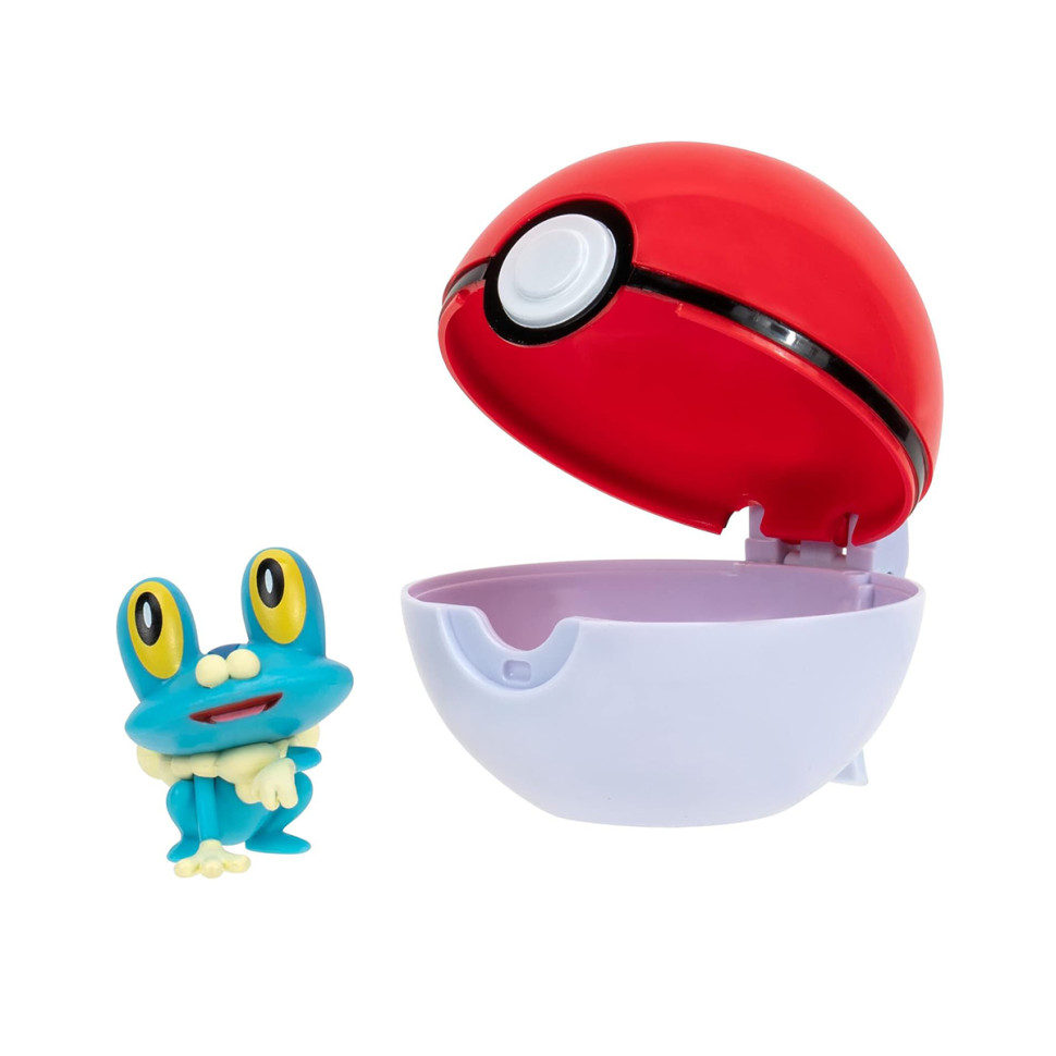 Игровой набор Фроки в покеболе Pokemon W14 PKW3133 игровая фигурка, покебол