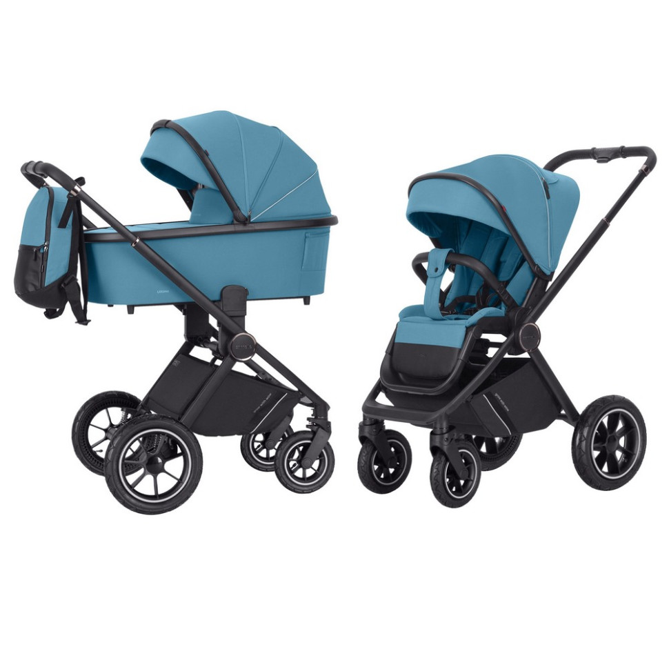 Коляска универсальная 2 в 1 Ultimo CARRELLO CRL-6516 Aqua Blue 