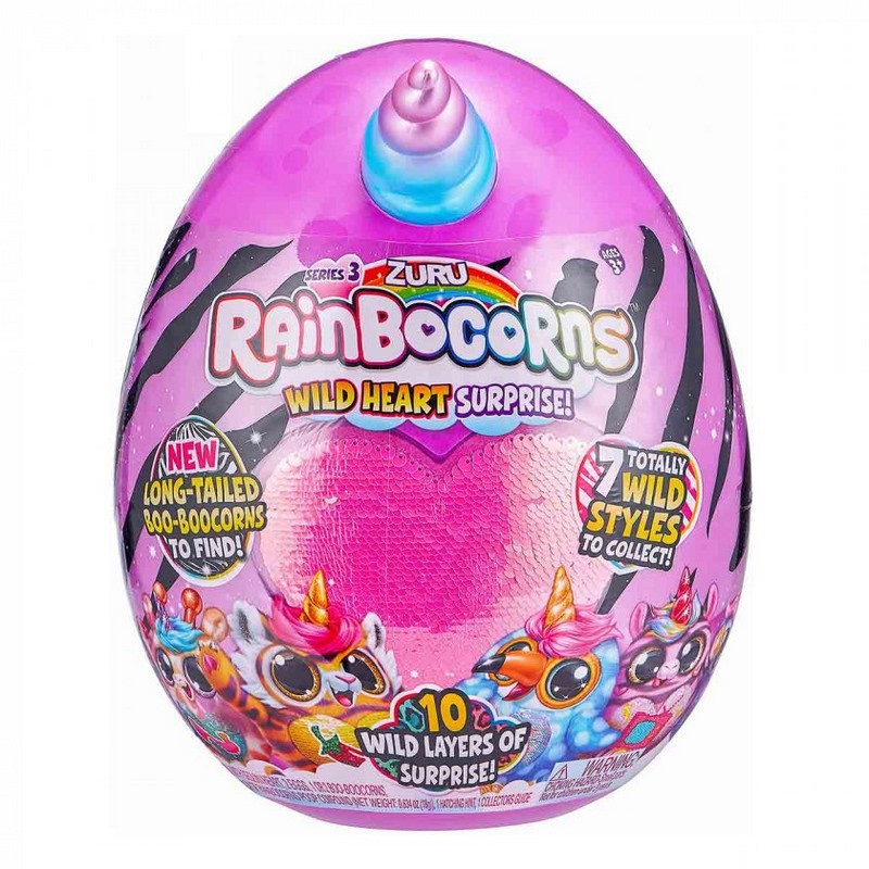 М'яка іграшка-сюрприз Rainbocorns 9215D (серія 3)
