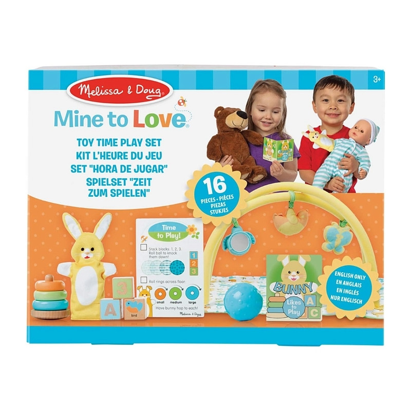 Игровой набор аксессуаров для куклы Melissa&Doug MD41706, 16 предметов