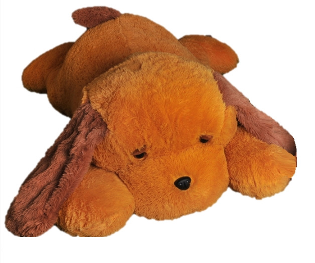 Мягкая игрушка Alina Toys большая собака Тузик 140 см медовый 5784663ALN