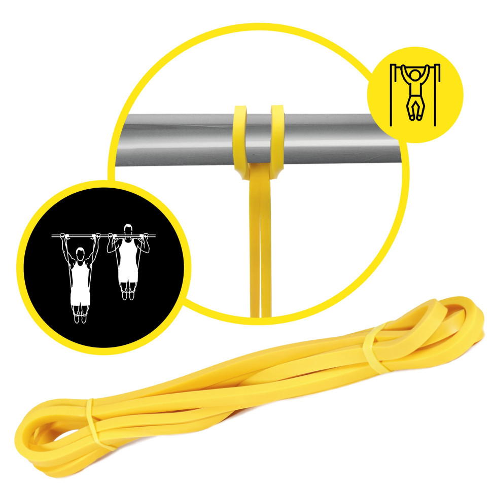 Эспандер-петля (резинка для фитнеса и спорта) Power Band Cornix XR-0057, 2-7 кг 6,4 мм