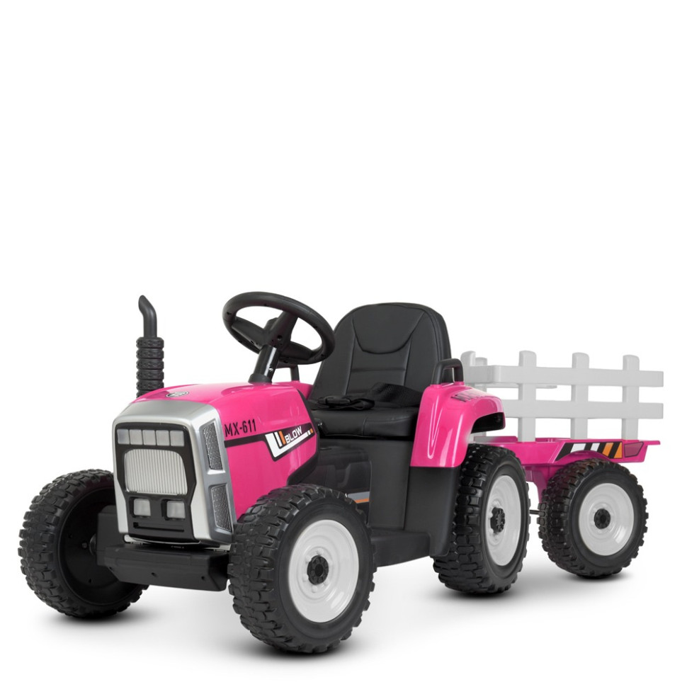 Дитячий електромобіль Трактор Bambi Racer M 4479EBLR-8 до 30 кг