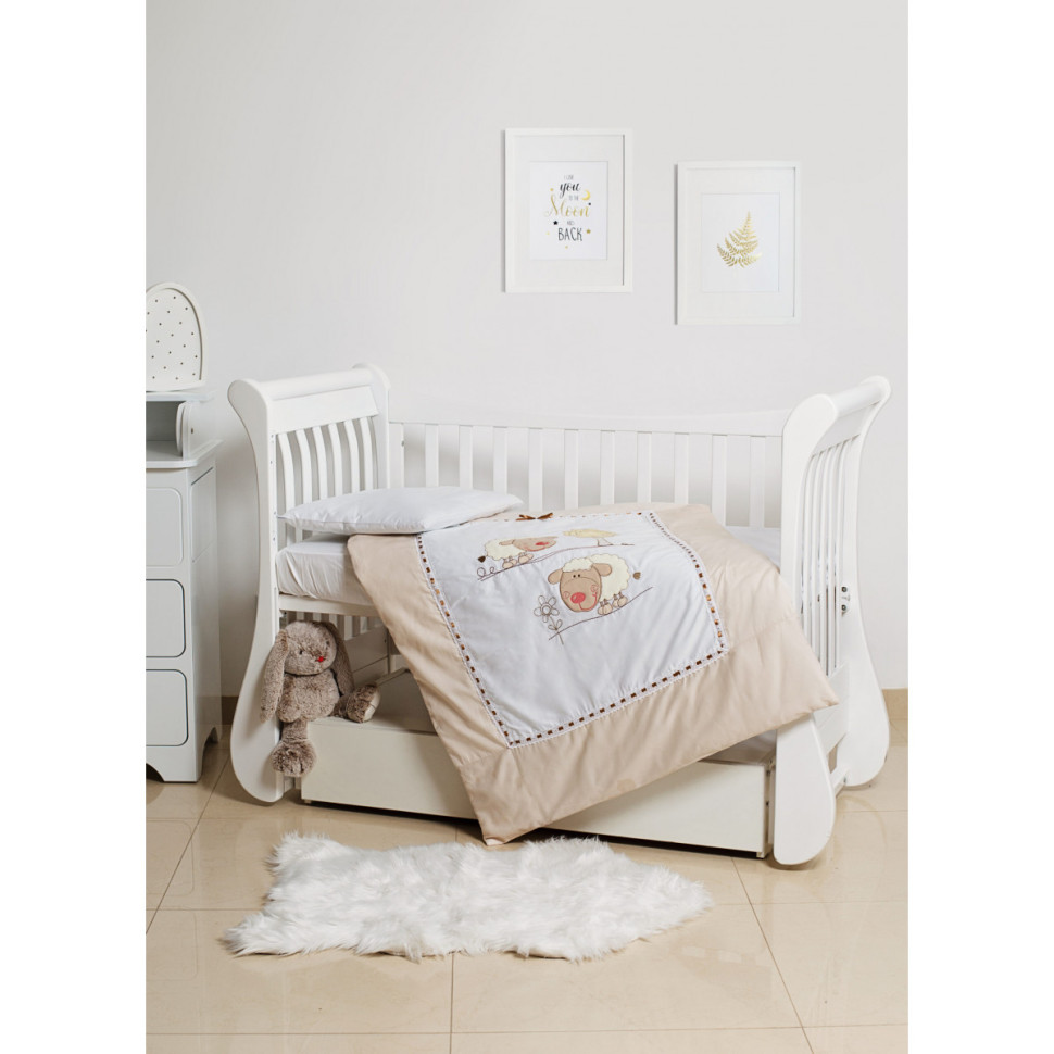 Дитячий постільний комплект Баранчики Limited Twins 3099-TL-006-02, 3 елементи