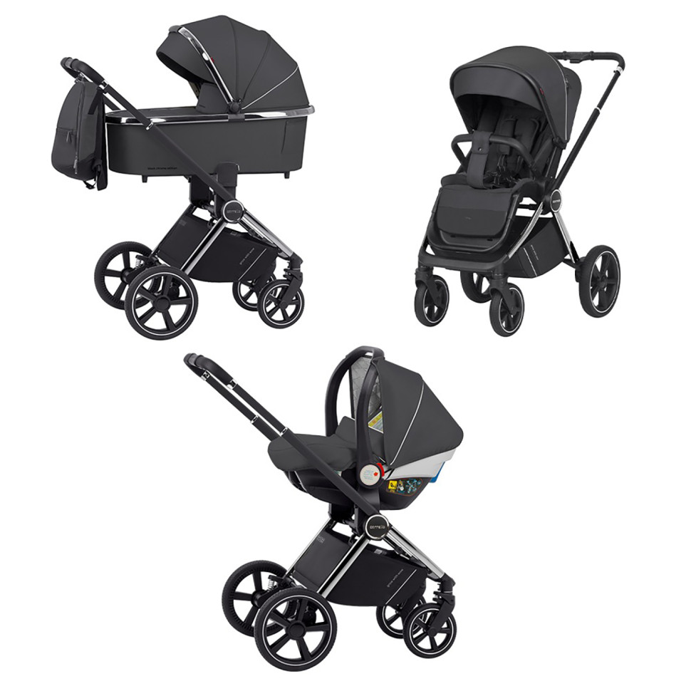 Коляска універсальна 3 в 1 Ultimo CARRELLO CRL-6512 Cool Grey 