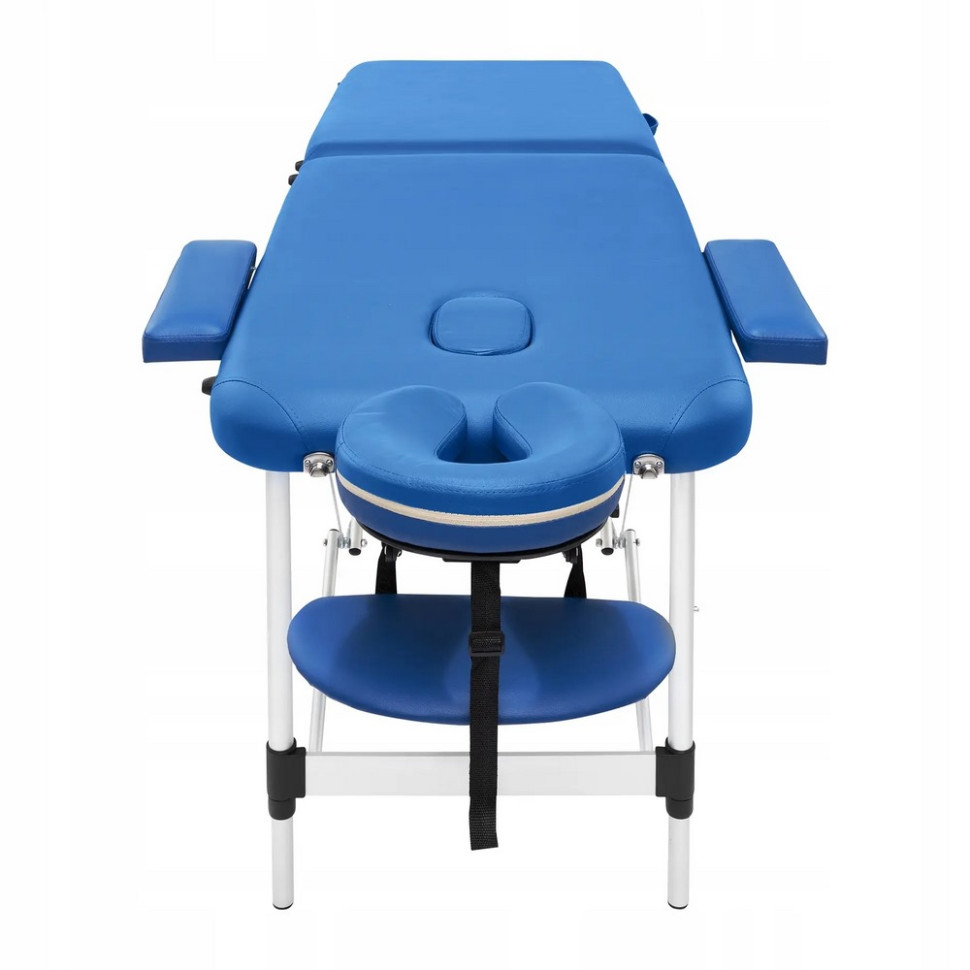 Масажний стіл складаний Massage Table Alu W60 4FIZJO TABLEW60BLUE, Blue
