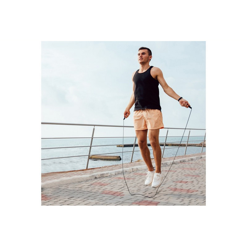 Скакалка спортивна Jumpstrip inSPORTline 23758 довжина кабелю Ø 0,4 х 290 см