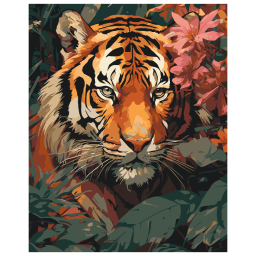 Картина по номерам "Хищник в кустах" Art Craft 11706-AC 40х50 см