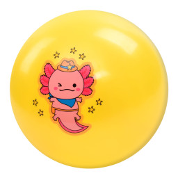 Мяч детский "Аксолотль" Bambi MS 3736(Yellow) 9 дюймов, 60 грамм