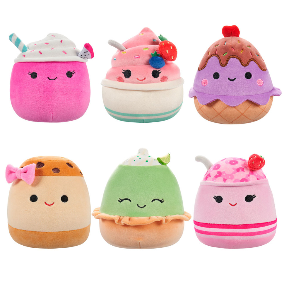 М'яка іграшка-сюрприз Веселі десертики Squishmallows SQCR05583, 13 см