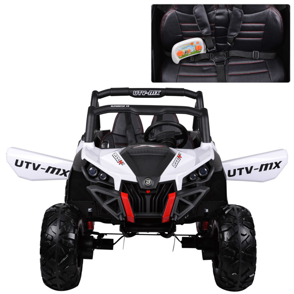 Дитячий електромобіль Джип Bambi M 3602EBLR-1 до 50 кг