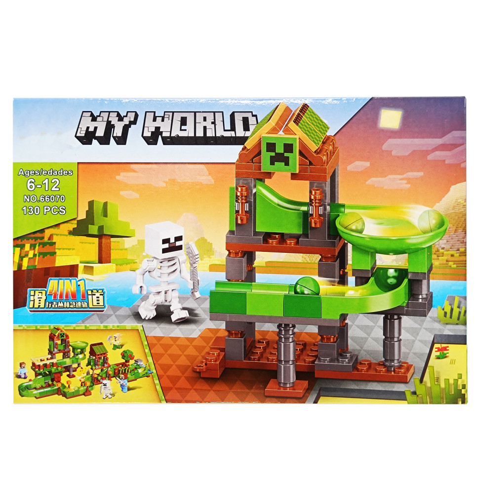Конструктор MY WORLD Bambi 66070-4 (SH0042), 130 деталей