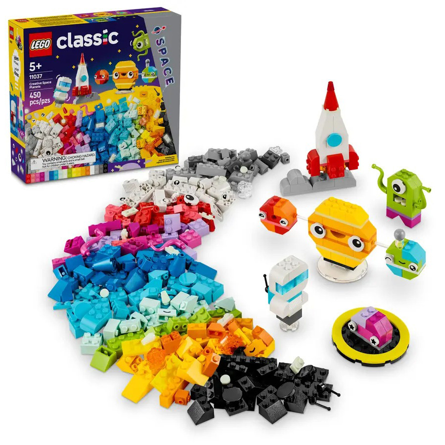 Конструктор LEGO Classic Творчі космічні об`єкти 11037, 450 деталей