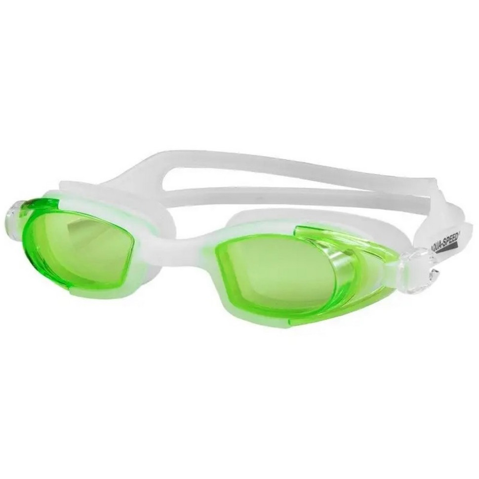 Окуляри для плавання MAREA JR 014-30 Aqua Speed 00000015358 білий, зелений, OSFM