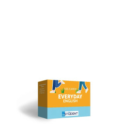 Карточки для изучения английского языка "EVERYDAY ENGLISH" English Student 591225963 англ-укр 105 карточек